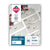 MACO® White Laser/Inkjet Shipping and Address Labels, Inkjet/Laser Printers, 1 x 2.63, White, 30/Sheet, 100 Sheets/Box (MACML3000)
