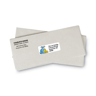 MACO® White Laser/Inkjet Shipping and Address Labels, Inkjet/Laser Printers, 1 x 2.63, White, 30/Sheet, 100 Sheets/Box (MACML3000)