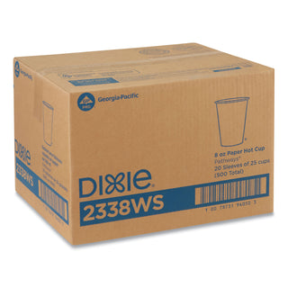 Dixie® Pathways Paper Hot Cups, 8oz, 25/ Pack, 25/Pack (DXE2338WSPK) (DXE2338WSPK)