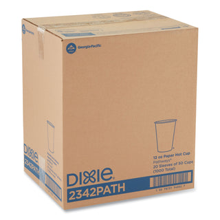 Dixie® Pathways Paper Hot Cups, 12oz, 1000/Carton (DIX2342PATH)