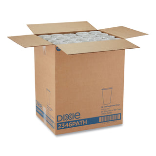 Dixie® Pathways Paper Hot Cups, 16oz, 1000/Carton (DXE2346PATH)