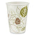 Dixie® Pathways Paper Hot Cups, 8 oz, White/Green, 50/Pack (DXE2338PATHPK)