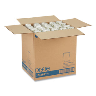 Dixie® Pathways Paper Hot Cups, 8oz, 1000/Carton (DIX2338PATH)