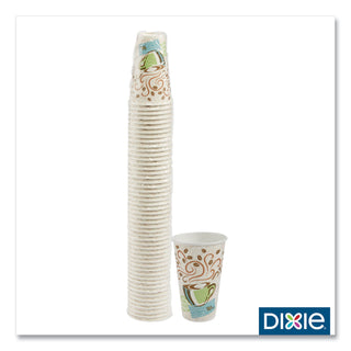 Dixie® PerfecTouch Paper Hot Cups, 16 oz, Coffee Dreams Design, 50/Pack (DXE5356CD)