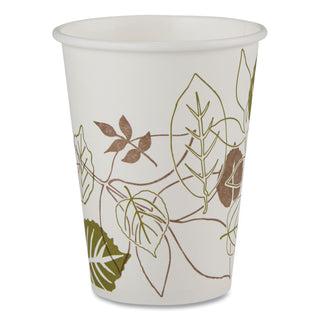 Dixie® Pathways Paper Hot Cups, 12 oz, 25/Bag, 20 Bags/Carton (DXE2342WSCT)