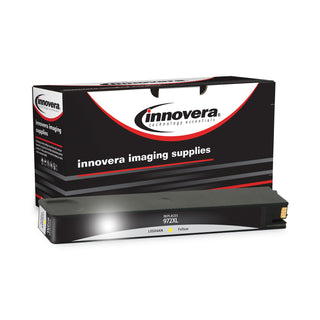 Innovera® Remanufactured Yellow High-Yield Ink, Replacement for HP 972XL (L0S04AN), 7,000 Page-Yield (IVRL0S04AN)