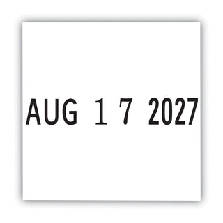 Cosco® ES Dater, Date Only, 0.16 x 0.94, Black (COS011091)