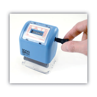 Cosco® ES Dater, PAID + Date, 1 x 1.81, Red (COS011093)