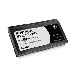 Cosco® Microgel Stamp Pad for 2000 PLUS, 3 1/8 x 6 1/6, Black (COS030256)