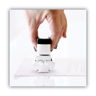 ACCUSTAMP2® Pre-Inked Shutter Stamp, Blue, ORIGINAL, 1 5/8 x 1/2 (COS035572)