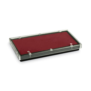 Cosco® Replacement Ink Pad for 2000PLUS 1SI20PGL, Red (COS065467)