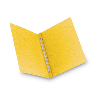 Smead™ Side Opening Press Guard Report Cover, Prong Fastener, Letter, Yellow (SMD81852)
