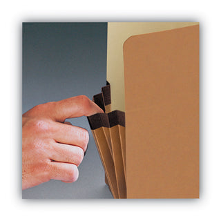 Smead™ Redrope Drop Front File Pockets, 1.75" Expansion, Letter Size, Redrope, 25/Box (SMD73214)
