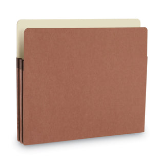 Smead™ Redrope Drop Front File Pockets, 1.75" Expansion, Letter Size, Redrope, 50/Box (SMD73800)