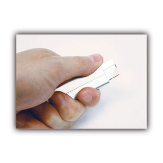 Cosco® Jiffi-Cutter Compact Utility Knife w/Retractable Blade, 12/Box (COS091460)