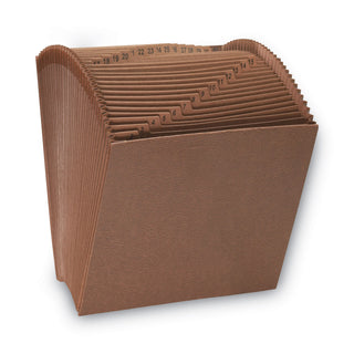 Smead™ TUFF Expanding Files, 31 Sections, 1/31-Cut Tab, Letter Size, Redrope (SMD70467)