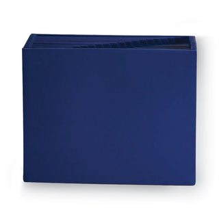 Smead™ Heavy-Duty Indexed Expanding Open Top Color Files, 21 Sections, 1/21-Cut Tab, Letter Size, Navy Blue (SMD70720)
