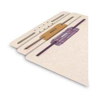 Smead™ File Backs w/ 2" Capacity Prong Fasteners, Letter Size, Manila, 100/Box (SMD35511)