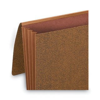 Smead™ Classic Expanding Wallets w/ Tear-Resistant Gussets, 3.5" Expansion, 1 Section, Legal Size, Redrope (SMD71456)
