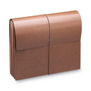 Smead™ Classic Expanding Wallets, 3.5" Expansion, 1 Section, Letter Size, Redrope (SMD71353)