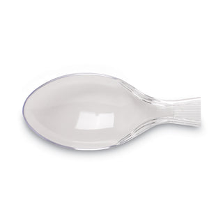 Dixie® Plastic Cutlery, Heavyweight Teaspoon, Crystal Clear, 6", 1,000/Carton (DIXTH017)