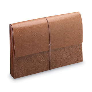 Smead™ Classic Expanding Wallets w/ Tear-Resistant Gussets, 3.5" Expansion, 1 Section, Legal Size, Redrope (SMD71456)
