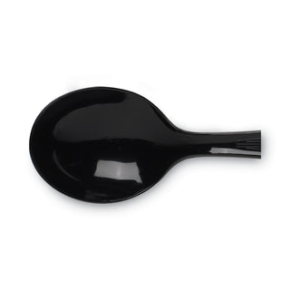 Dixie® Plastic Cutlery, Heavyweight Soup Spoons, 5 3/4", Black, 1,000/Carton (DXESH517) (DIXSH517)