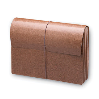 Smead™ Classic Expanding Wallets, 3.5" Expansion, 1 Section, Legal Size, Redrope (SMD71356)