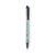 BIC® Ecolutions Clic Stic Retractable Ballpoint Pen, 1mm, Black Ink, Clear Barrel, Dozen (BICCSEM11BK)