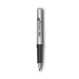 BIC® Intensity Ultra Permanent Marker, Extra-Fine Needle Tip, Tuxedo Black, Dozen (BICGPMU11BK)