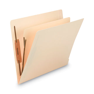 Smead™ Fastener Folder w/ Divider, 1 Divider, Letter Size, Manila, 50/Box (SMD34220)