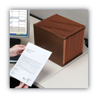 Smead™ TUFF Expanding Files, 31 Sections, 1/31-Cut Tab, Legal Size, Redrope (SMD70469)