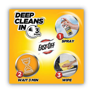EASY-OFF® Heavy Duty Oven Cleaner, Fresh Scent, Foam, 14.5 oz Aerosol, 12/Carton (RAC87979CT) (REC87979)
