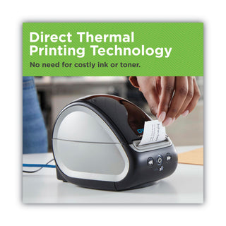DYMO® LabelWriter 550 Turbo Series Label Printer, 90 Labels/min Print Speed, 5.34 x 7.38 x 8.5 (DYM2112553)