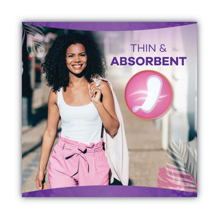 Always® Daily Panty Liners, Thin Regular, Unscented, 120 Per Box, 6/Case, 720 Total (PGC10796)