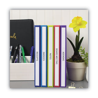 Avery® Binder Spine Inserts, 1/2" Spine Width, 16 Inserts/Sheet, 5 Sheets/Pack (AVE89101)
