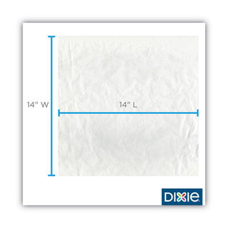 Dixie® All-Purpose Food Wrap, Dry Wax Paper, 14 x 14, White, 1,000/Carton (DXEGRC1414)