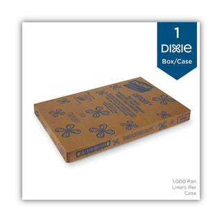 Dixie® Greaseproof Liftoff Pan Liners, 16 3/8 x 24 3/8, White, 1000 Sheets/Carton (DIXLO10)