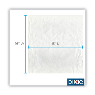 Dixie® All-Purpose Food Wrap, Dry Wax Paper, 15 x 16, White, 1,000/Carton (DXEGRC1516)