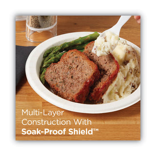 Dixie® Pathways Soak-Proof Shield Mediumweight Paper Plates, 8 1/2", Pathway, 125/Pack (DXEUX9PATHPK)