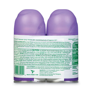 Air Wick® Freshmatic Ultra Spray Refill, Lavender/Chamomile, Aerosol, 5.89oz, 2/Pack, 3 Packs/Carton (RAC85595)