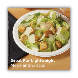 Dixie® Basic Paper Dinnerware, Plates, White, 8.5" Diameter, 125/Pack, 4/Carton (DXEDBP09WCT)