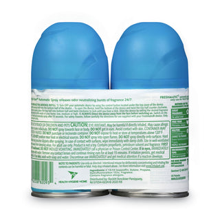 Air Wick® Freshmatic Ultra Spray Refill, Fresh Waters, Aerosol, 5.89 oz, 2/Pack 3 Packs/Carton (REC82093)