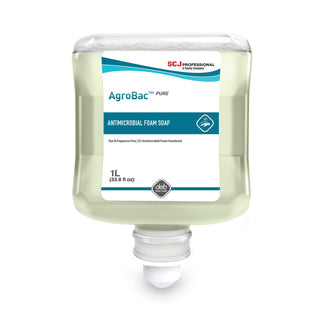 SC Johnson Professional® Hand Soap, Antibacterial, Foam, 1 Liter, 6/Ct, Clear (SJNAGB1L)