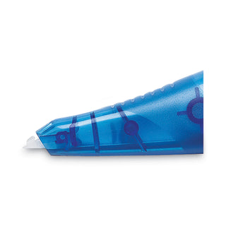 BIC® Wite-Out Brand Exact Liner Correction Tape, Non-Refillable, Blue, 1/5" x 236" (BICWOELP11)