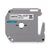 Brother M Series Tape Cartridge for P-Touch Labelers, 0.47" x 26.2 ft, Black on White (BRTM231)
