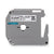 Brother M Series Tape Cartridge for P-Touch Labelers, 0.47" x 26.2 ft, Black on Clear (BRTM131)