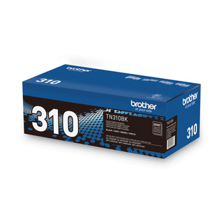 Brother TN310BK Toner, 2500 Page-Yield, Black (BRTTN310BK)