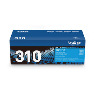 Brother TN310C Toner, 1500 Page-Yield, Cyan (BRTTN310C)