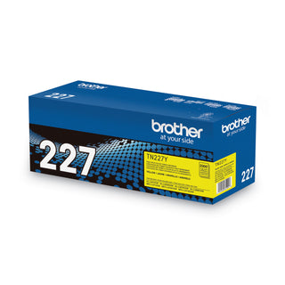 Brother TN227Y High-Yield Toner, 2300 Page-Yield, Yellow (BRTTN227Y)